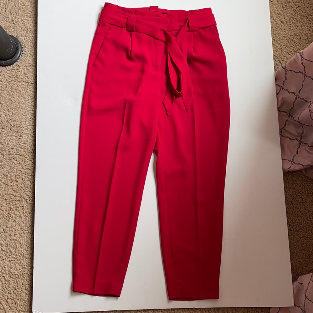 EXPRESS WORK PANTS-RED